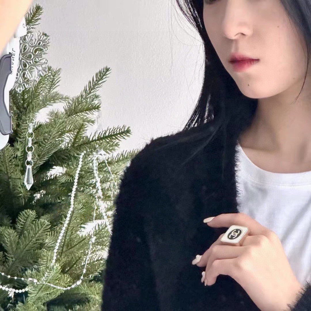 Chanel Square Ring Adjustable Opening