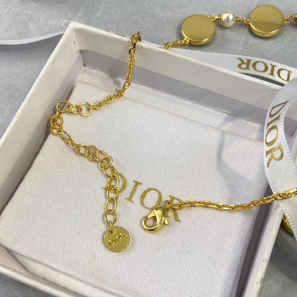 Dior Petite Circle Necklace