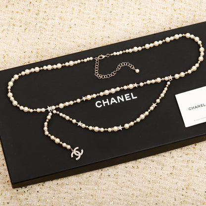 Chanel Pearl Star Waist Chain