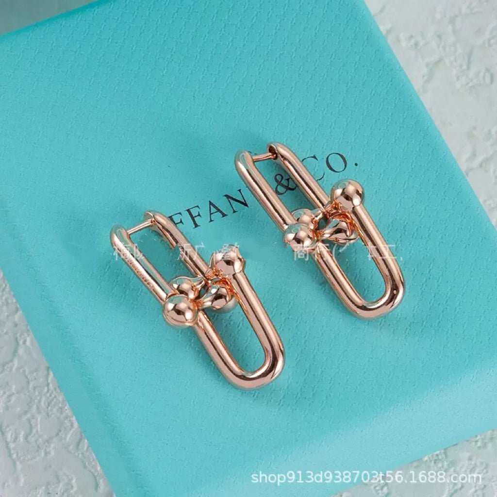Tiffany HardWear Link Necklace Bracelet Earrings