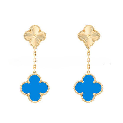 VCA Magic Alhambra 2 Motif Earrings