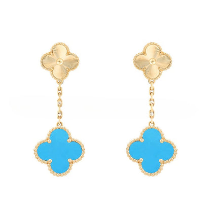 VCA Magic Alhambra 2 Motif Earrings