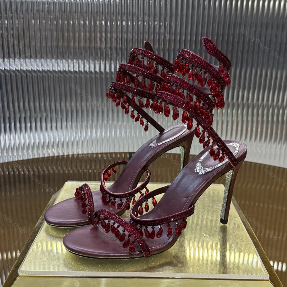 Christian Louboutin Shiny High Heels