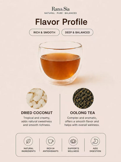 Tea Forte Coconut Oolong Tea (Save Flavor)