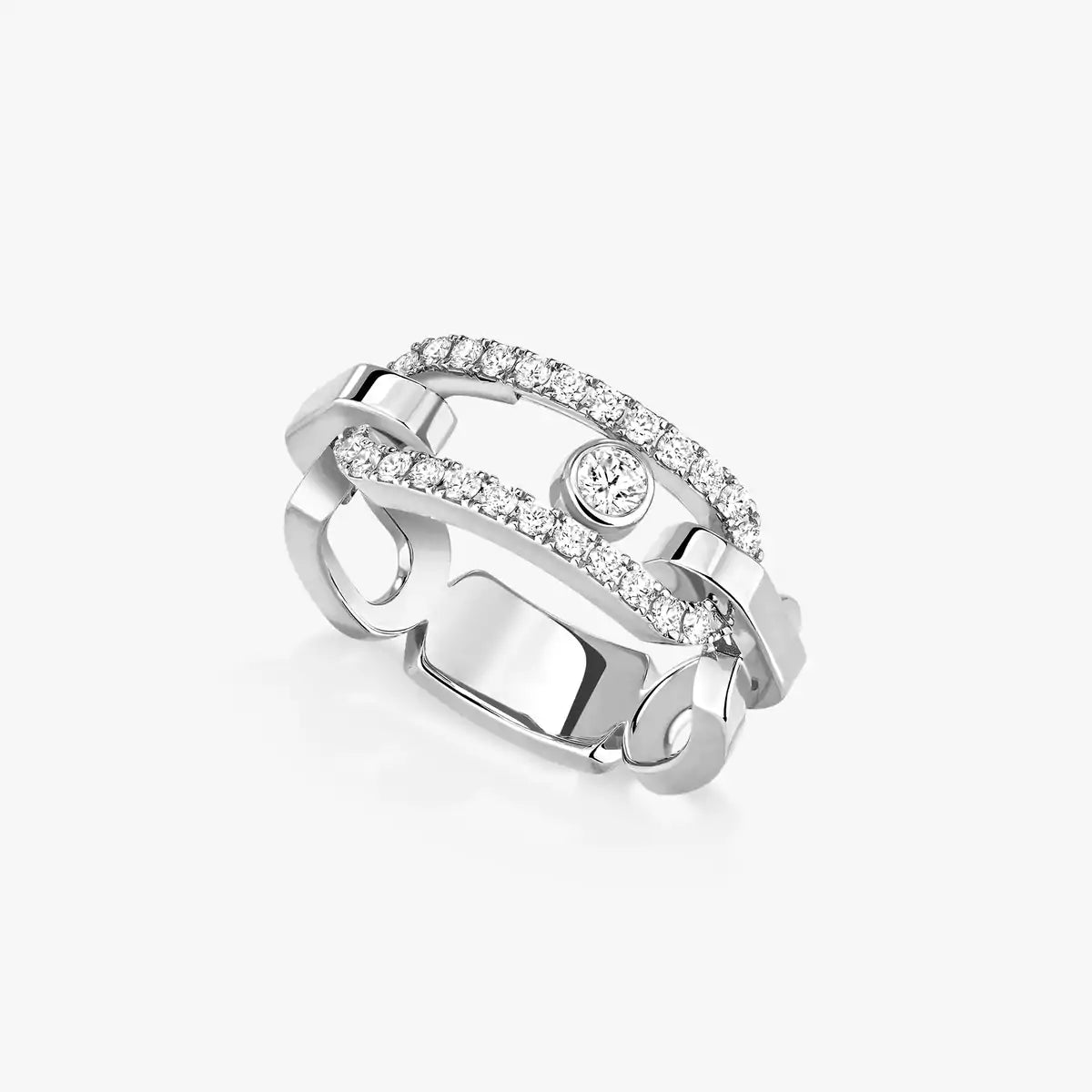 Messika Move Link Diamond Ring