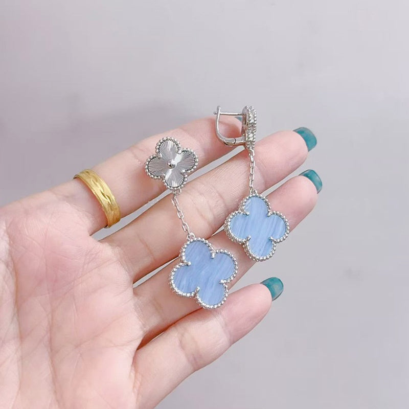 VCA Magic Alhambra 2 Motif Earrings